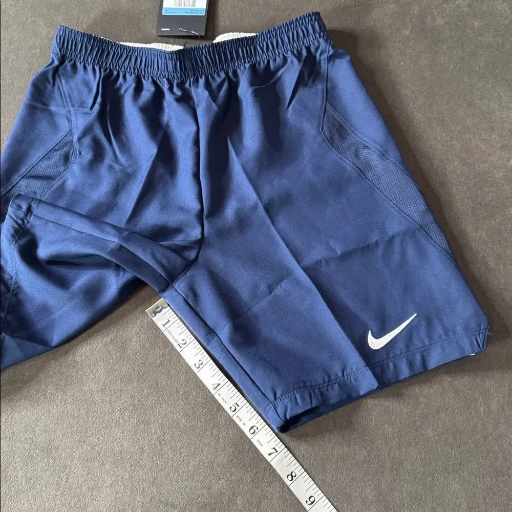 Nike Dry Youth Unisex Blue Sport Shorts AJ1265-419 Medium NWT